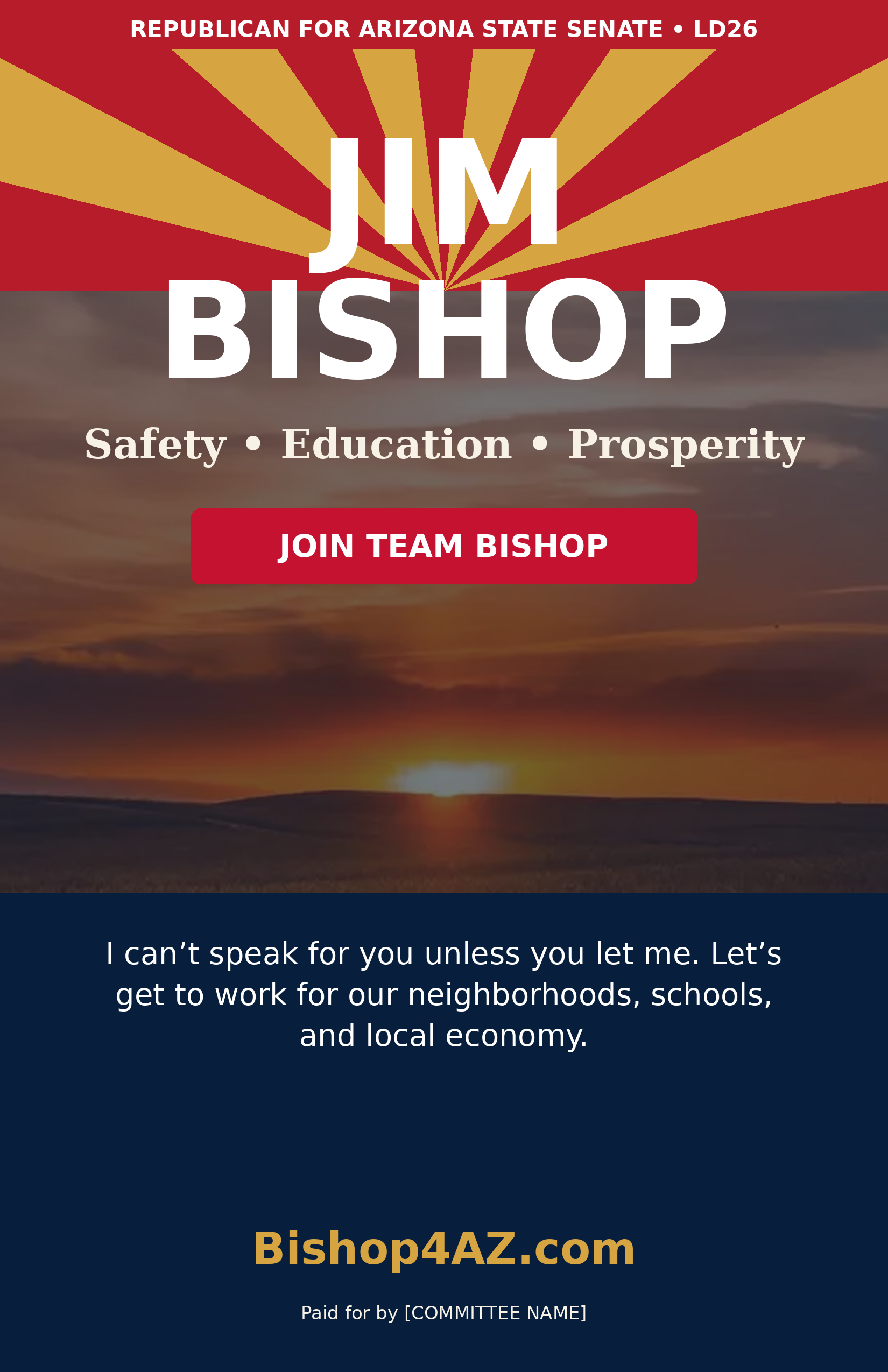 Bishop4AZ poster